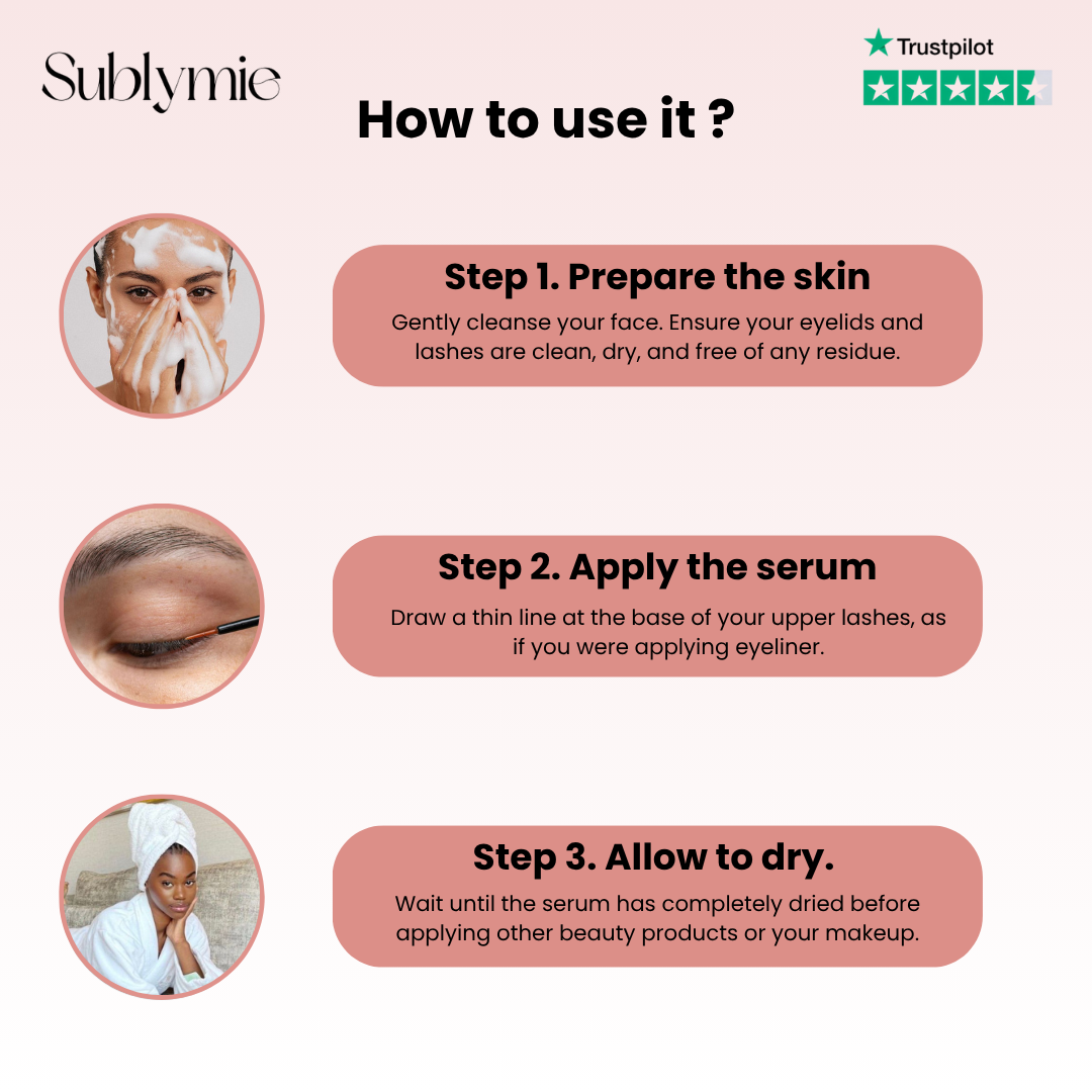 Sublymie™ - Eyelash growth serum