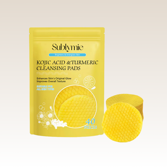 Reinigungspads mit Kojisäure & Kurkuma